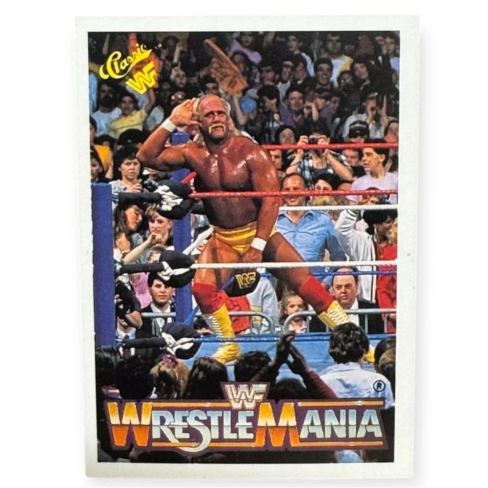 Topps 1990 Classic WrestleMania‎ Hulk Hogan Trading Card  #40